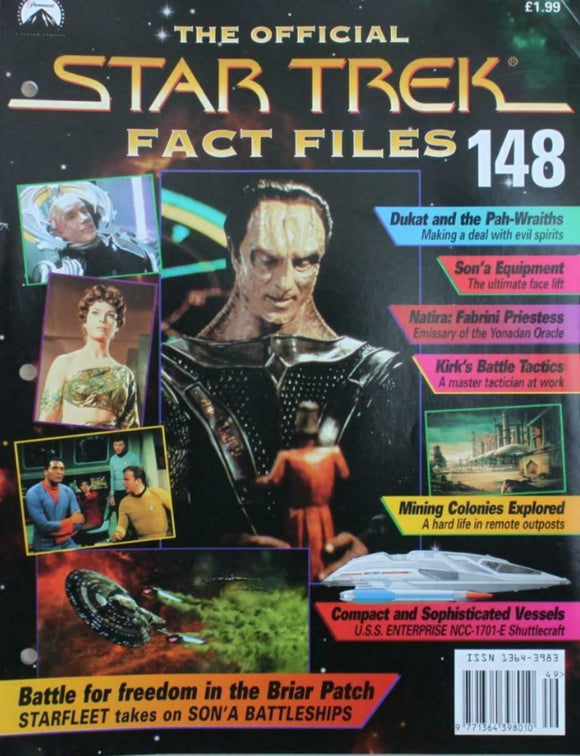 The Official Star Trek fact files - issue 148