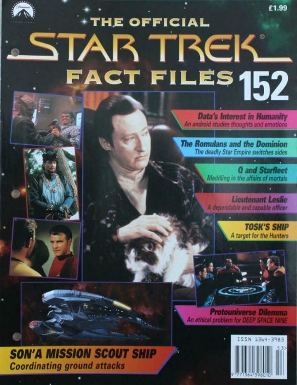 The Official Star Trek fact files - issue 152