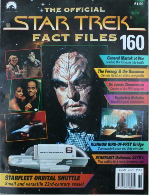 The Official Star Trek fact files - issue 160