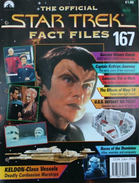 The Official Star Trek fact files - issue 167