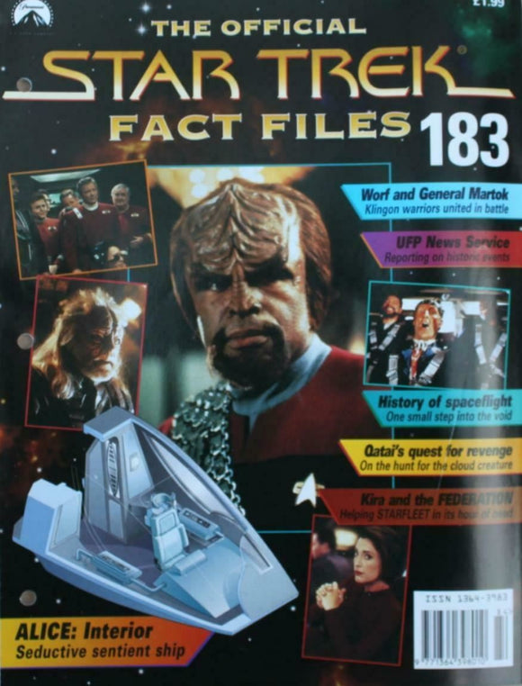 The Official Star Trek fact files - issue 183