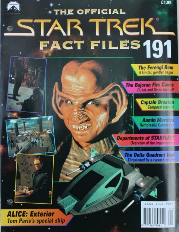 The Official Star Trek fact files - issue 191