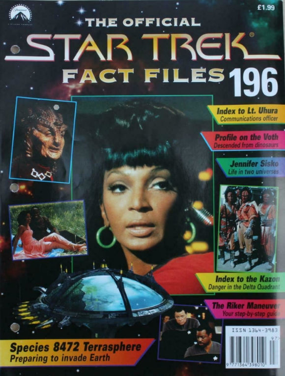 The Official Star Trek fact files - issue 196