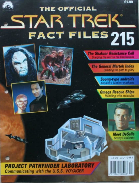 The Official Star Trek fact files - issue 215