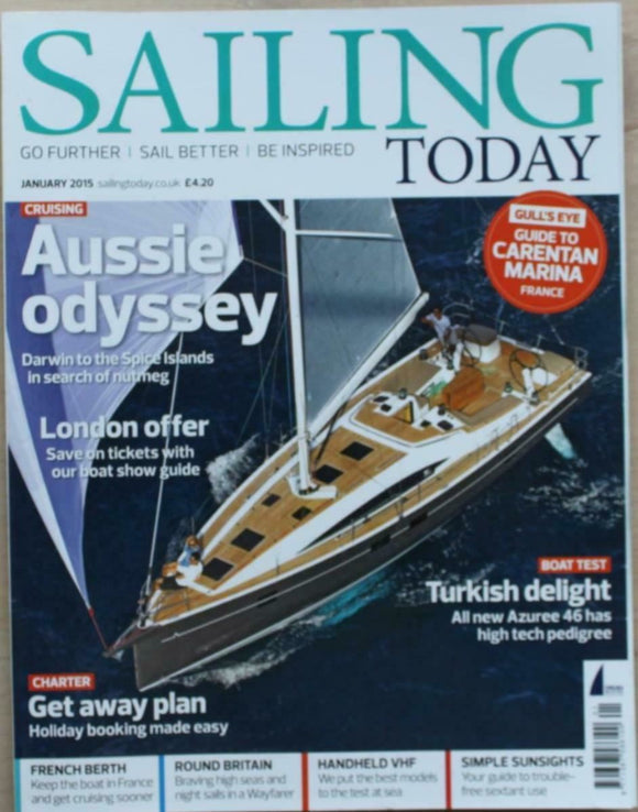 Sailing Today - Jan 2015 - Azuree 46 - Maxus 22