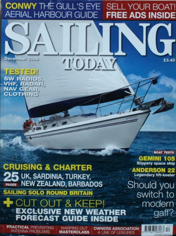 Sailing Today - Dec 2006 - Anderson 22  - Gemini 105