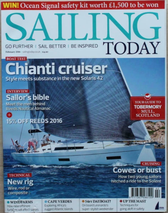 Sailing Today - Feb 2016 - Solaris 42 - Eagle 54