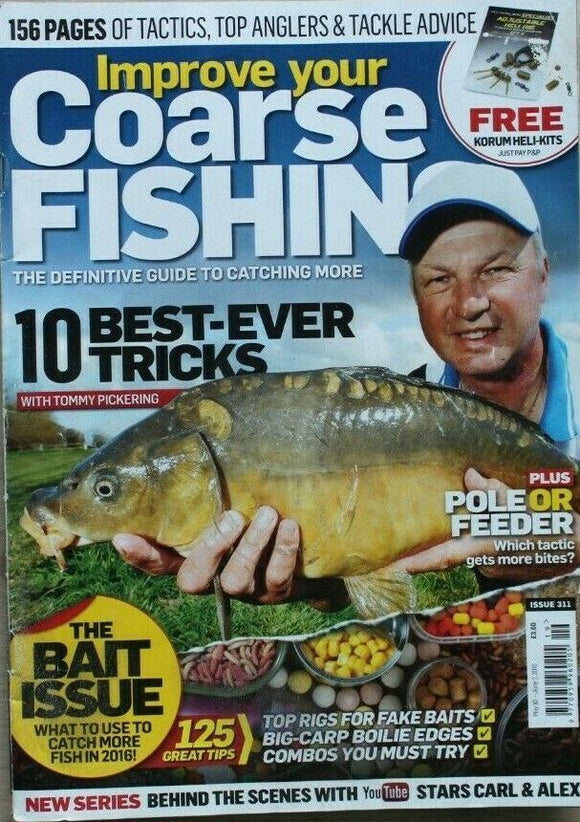IYCF Improve coarse fishing - issue 311 - The bait issue