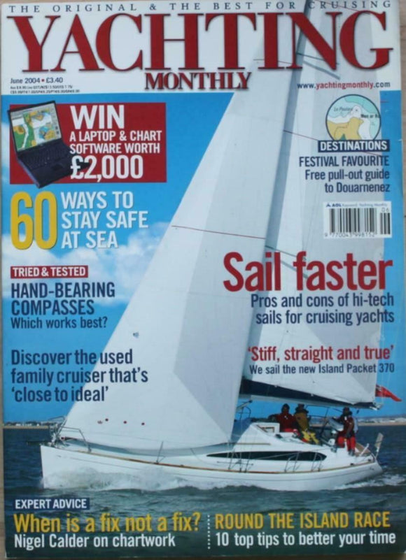 Yachting Monthly - June 2004 - Island Packet 370