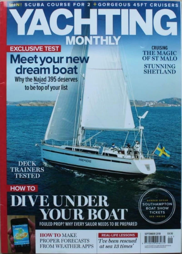 Yachting Monthly - Sep 2018 - Najad 395 - Rustler 42