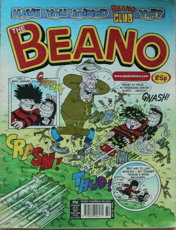 Beano Comic - 3342 - 12 August 2006