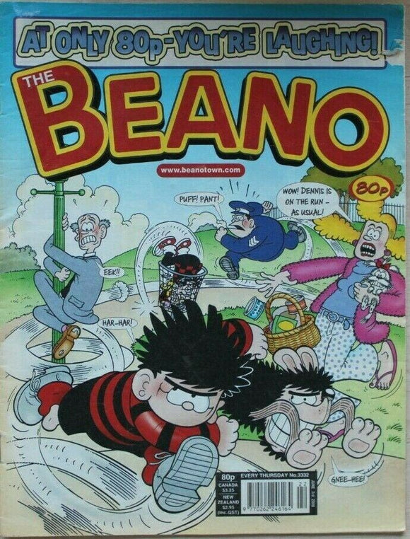 Beano Comic - 3332 - 3 June 2006