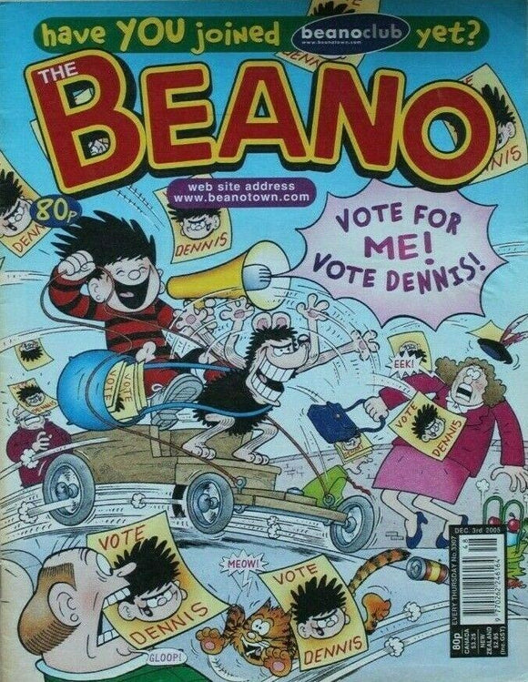 Beano Comic - 3307 - 3 December 2005