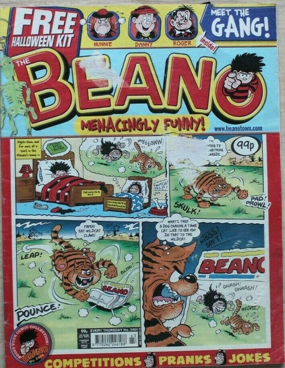 Beano Comic - 3404 - 27 October 2007
