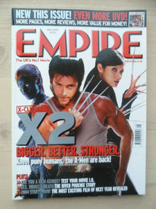 Empire magazine - May 2003 - # 167 - The X-Men are back in X2
