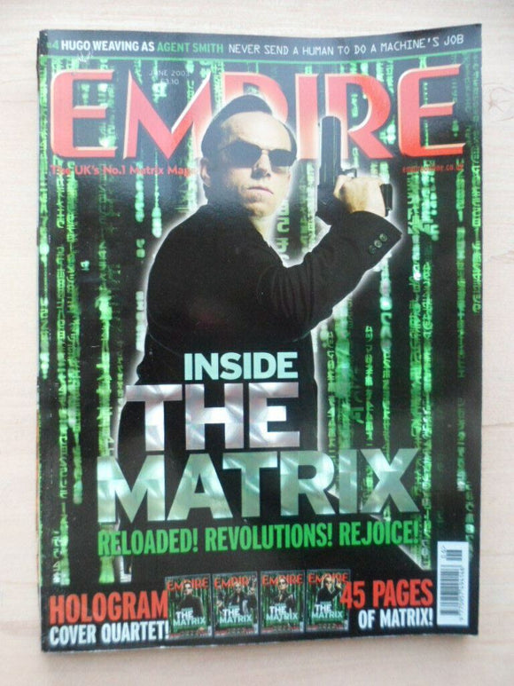 Empire magazine - June 2003 - #168 - The Matrix