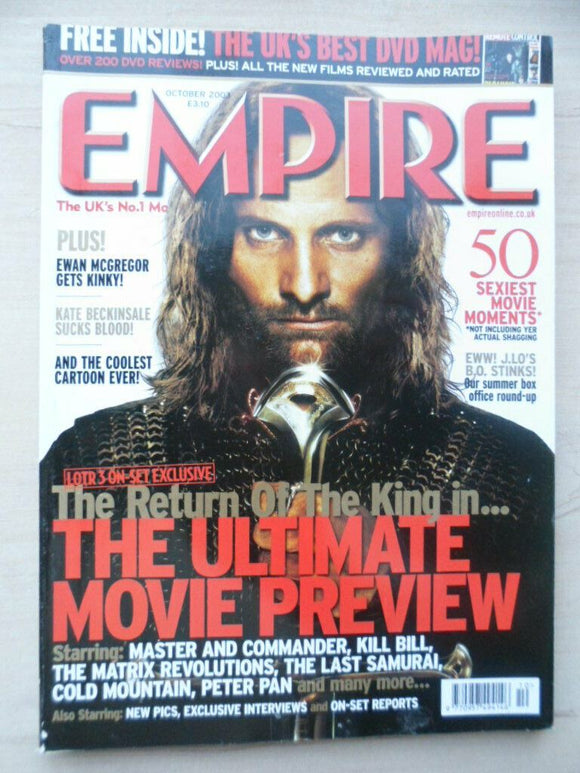 Empire magazine - Oct 2003 - # 172 - The Lord of the Rings: The Return