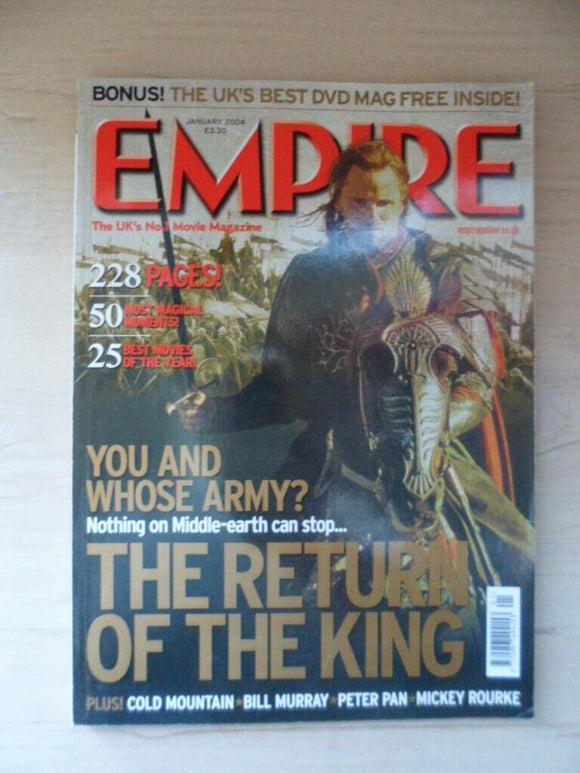 Empire magazine - Jan 2004 - # 175 - THE RETURN OF THE KING