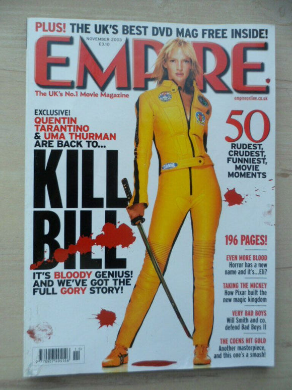 Empire magazine - Nov 2003 - # 173 - KILL BILL - UMA THURMAN