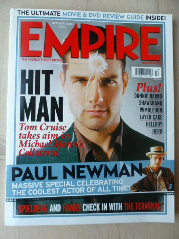 Empire magazine - Oct 2004 - # 184 - Tom Cruise Collateral - Paul Newman