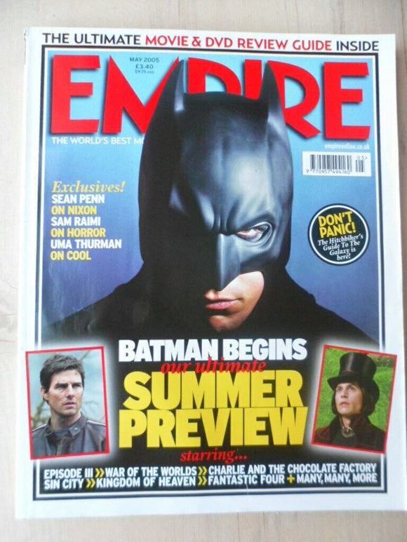 Empire magazine - May 2005 - # 191 - Batman begins