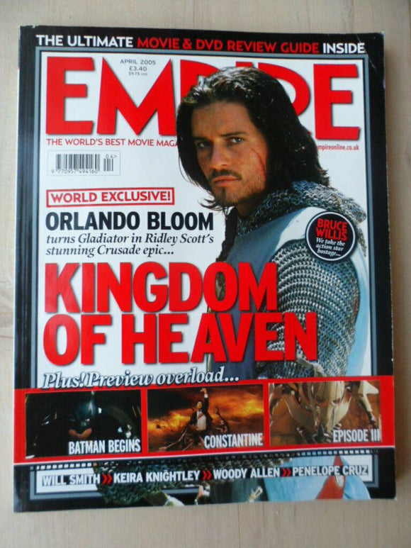 Empire magazine - April 2005 - # 190 - Kingdom of Heaven