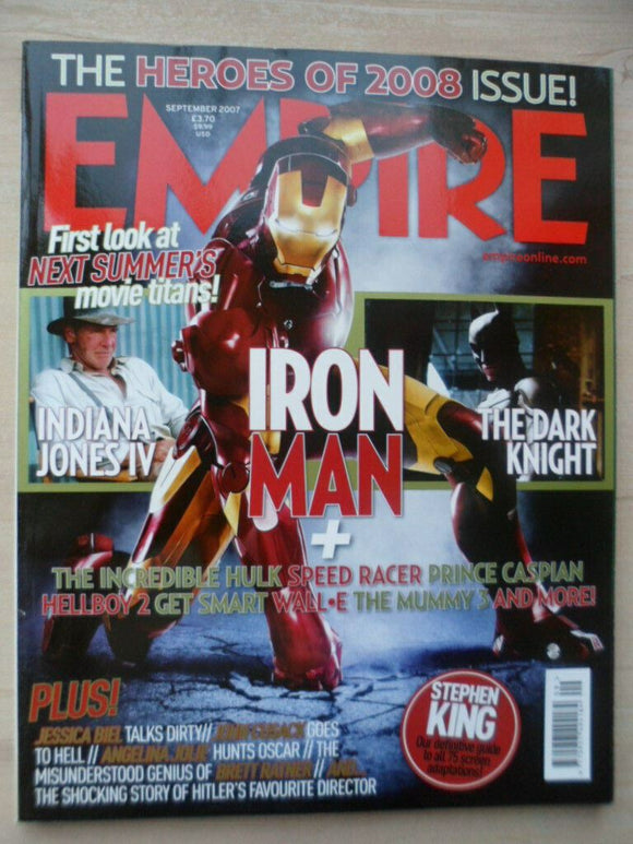Empire magazine - Sep 2007 - # 219 - IRON MAN - INDIANA JONES IV