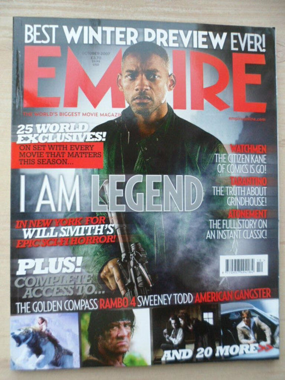 Empire magazine - Oct 2007 - # 220 - WILL SMITH - I AM LEGEND