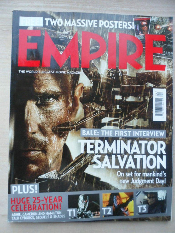 Empire magazine - April 2009  - # 238 - Terminator Salvation