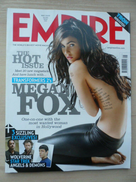Empire magazine - May 2009  - # 239 - Megan Fox - Star Trek Pre-owned