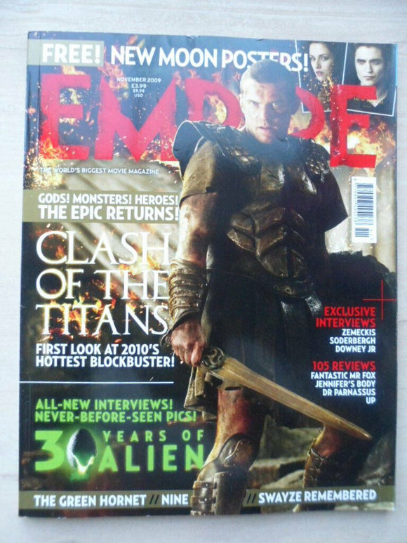 Empire magazine - Nov 2009  - # 245 - Clash Of The Titans - Alien