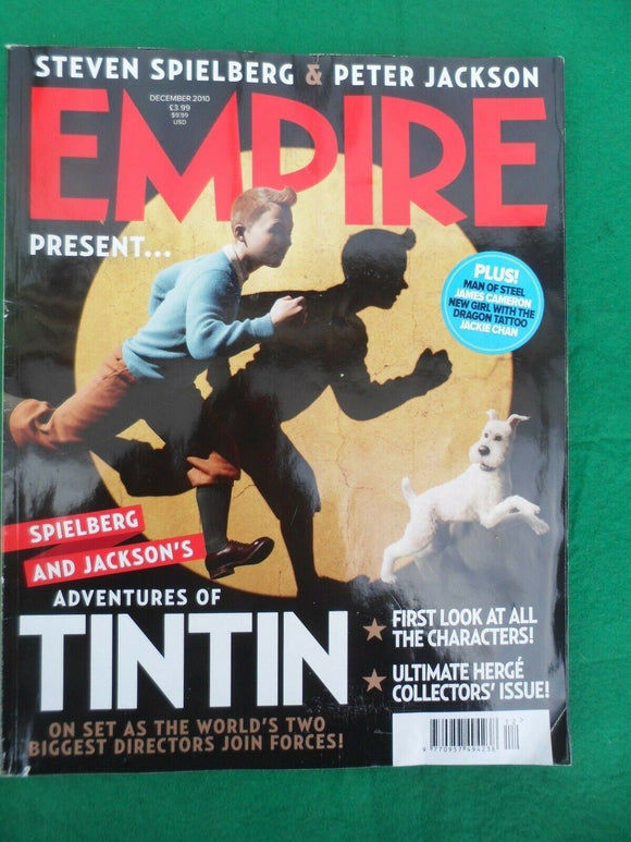Empire Magazine film - Issue 258 - Dec 2010 - Tintin