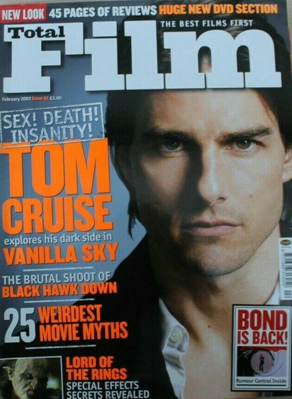 Total film Magazine - Issue 61 - February 2002 - Tom Cruise - Vanilla sky