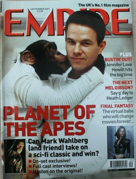Empire magazine - September 2001 - Planet of the Apes