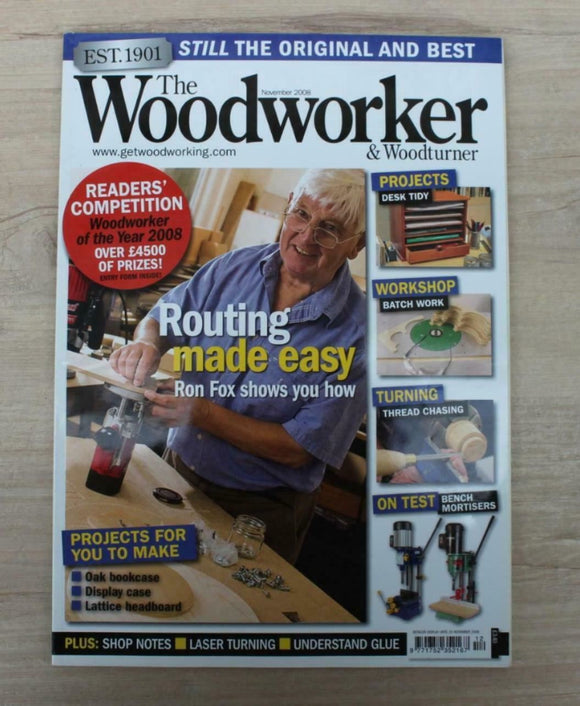 Woodworker Magazine-Nov-2008-Desk Tidy