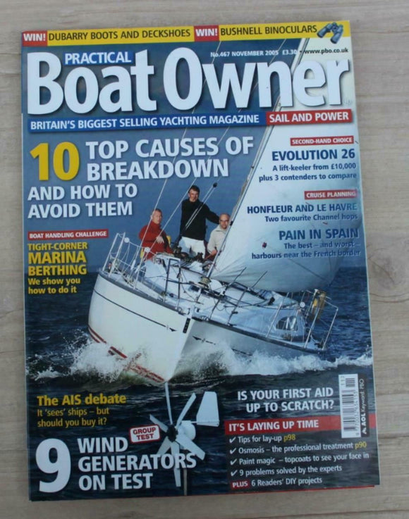 Practical Boat Owner  -	Nov	2005-J/100 - Evolution 26