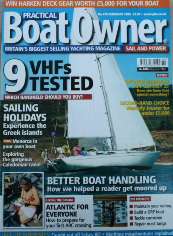 Practical Boat Owner  -Feb	2006-Sun Odyssey 35 - Jouster