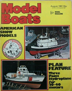 Model Boats - August 1981