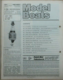 Model Boats - July 1981