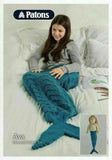 Patons Mermaid Fish Tails & Matching Fish Toys Knitting Pattern Booklet - 5350