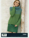 Patons knitting pattern Merino style turtle neck jumper