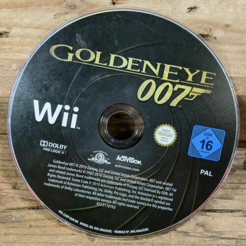 GoldenEye 007 (Nintendo Wii) Action Shooter ~ DISC ONLY