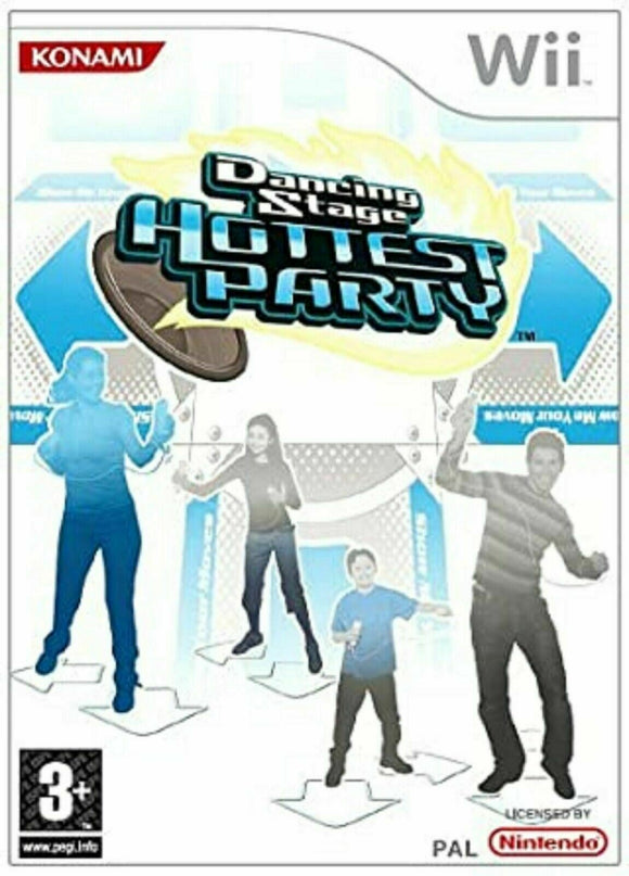 Dancing Stage Hottest Party Nintendo WII Video Game