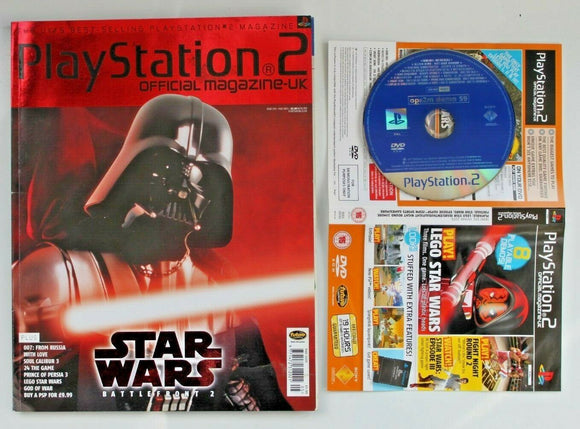 Official UK Playstation 2 & disc 59 - May 2005 - Star Wars