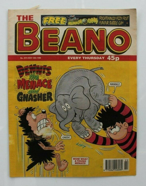 Beano British Comic - # 2915 - 30 May 1998