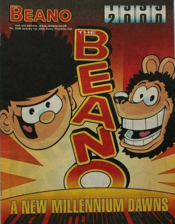 Beano British Comic - # 2998 - 1 January 2000 - #