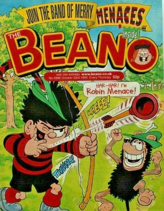 Beano British Comic - # 2988 - 23 October 1999 - #