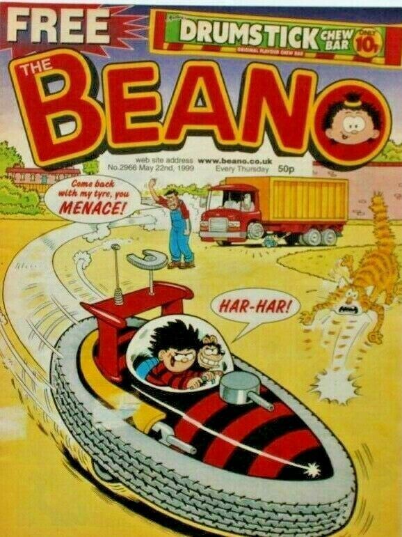 Beano British Comic - # 2966 - 22 May 1999 - #