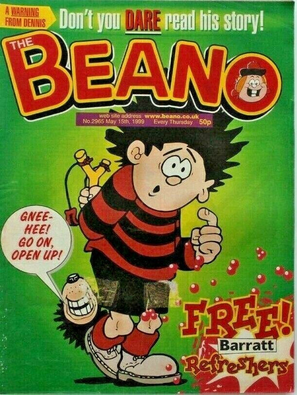 Beano British Comic - # 2965 - 15 May 1999 - #