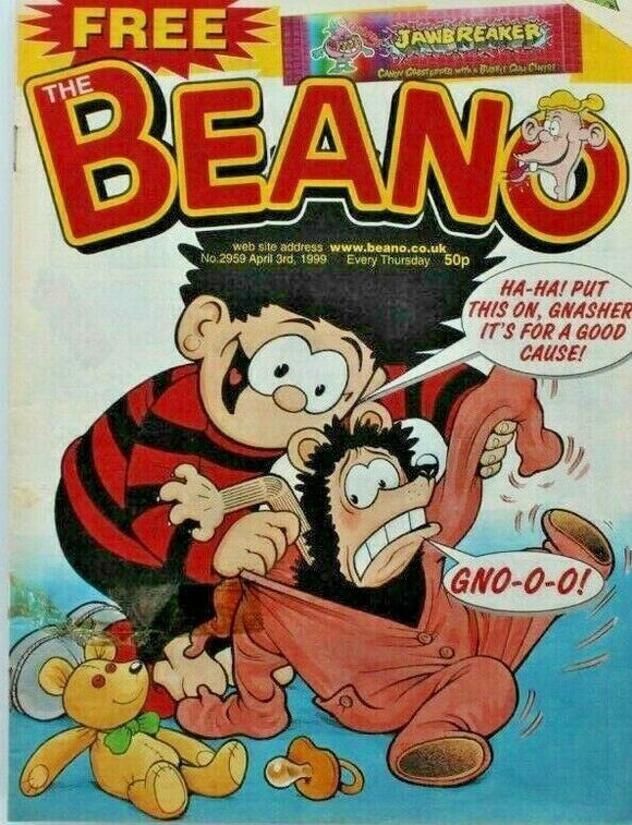 Beano British Comic - # 2959 - 3 April 1999 - #